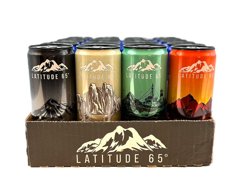 24 x Latitude Energidryck 330 ml Mixflak