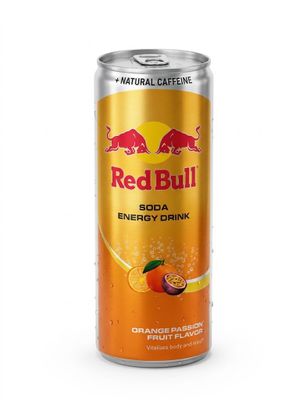 Limited Edition 12 x Red Bull Zero Orange & Passion Fruit