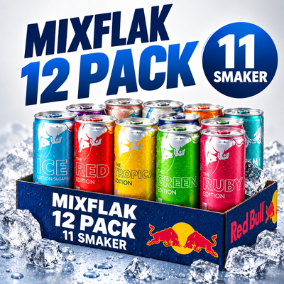 12 x Red Bull Limited Edition 250 ml Mixflak