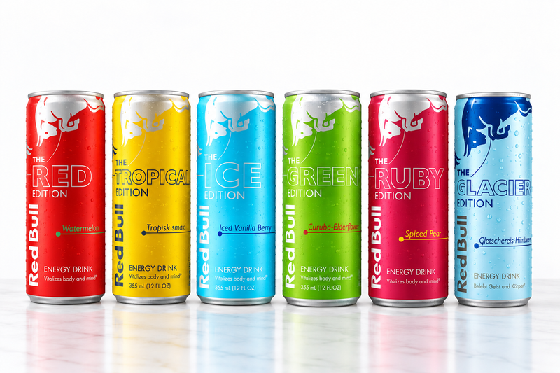 4 x 12 Red Bull Limited Edition 250 ml