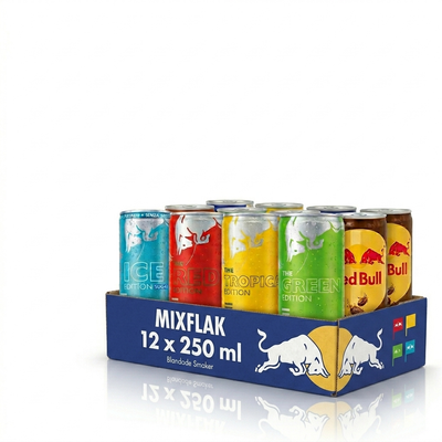 12 x Red Bull Limited Edition 250 ml Mixflak