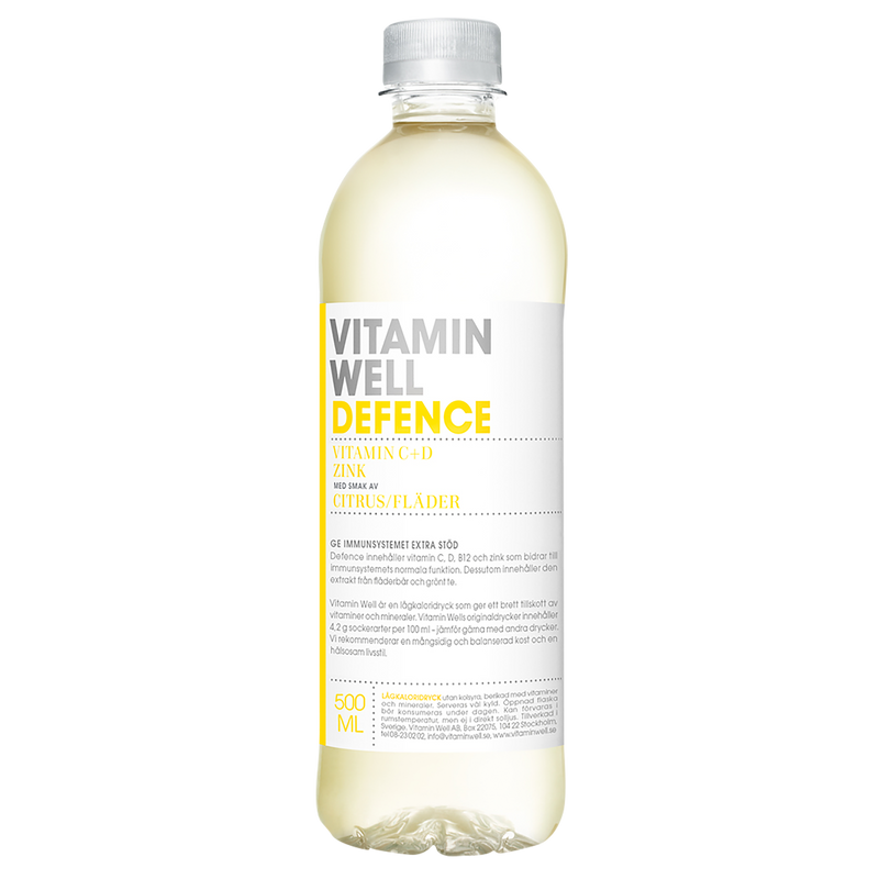 12 x Vitamin Well Defence 500 ml