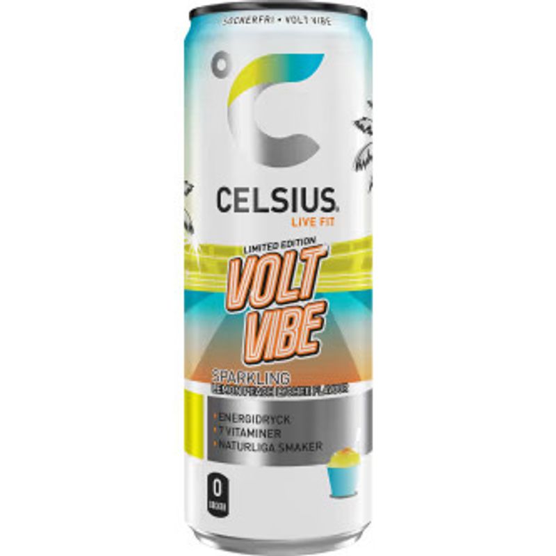 Limited Edition 24 x CELSIUS Volt Vibe 355 ml