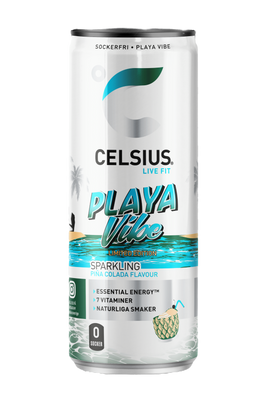 24 x CELSIUS Playa Vibe 355 ml