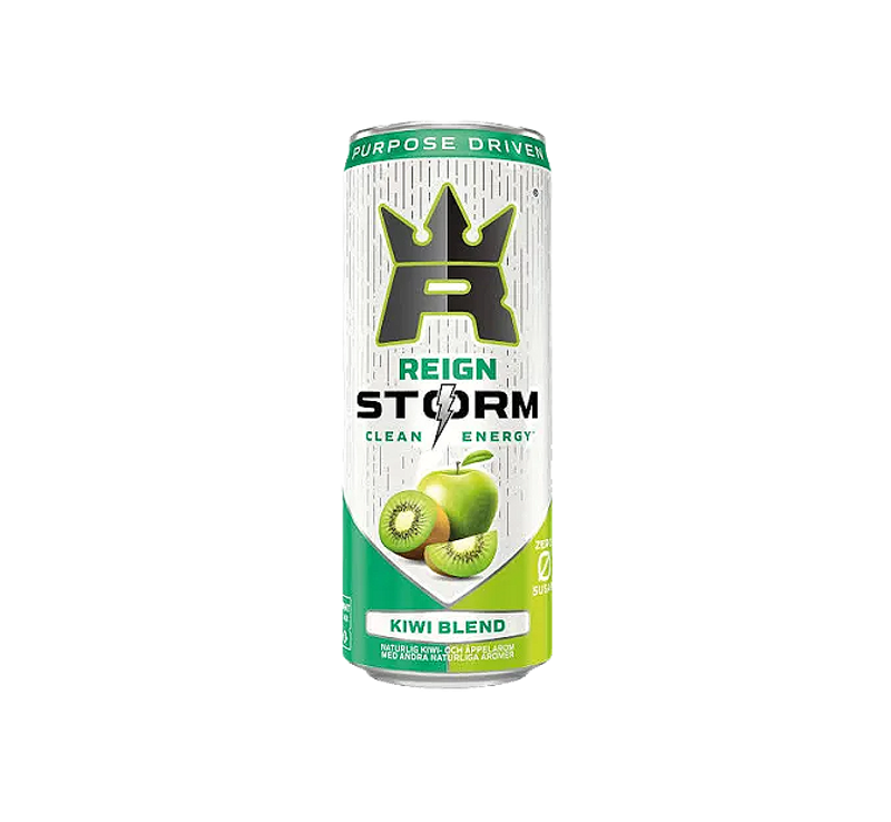 12 x Reign Storm Energi Kiwi Blend 355 ml