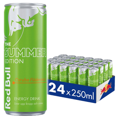 24 x RED BULL Summer Caruba Fläder 250 ml