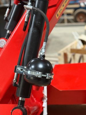 Kit med två Gasackumulator ELM 1,4 liter G1/2" och slangar