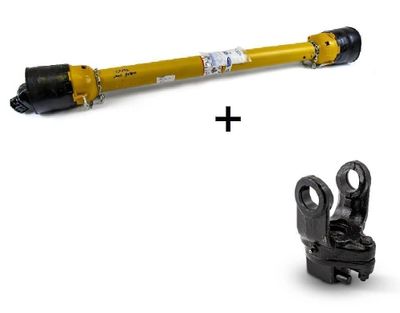 Kraftaxel 1600 mm | Kategori 8 | Med extrautrustning