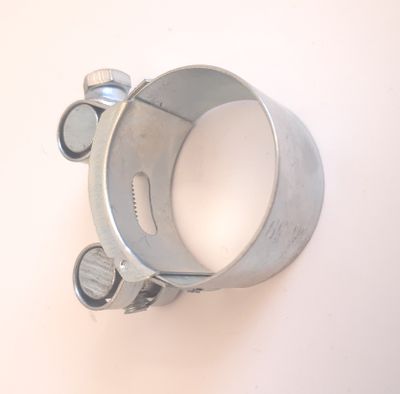 Slangklämma med breda band Ø 36 - 39 mm