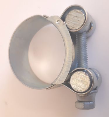Slangklämma med breda band Ø 36 - 39 mm