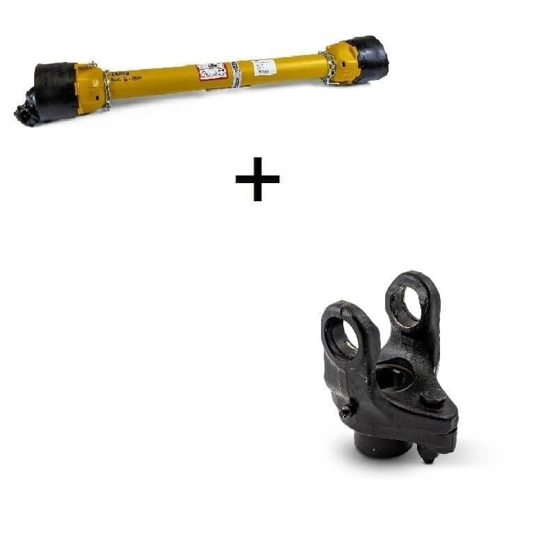 Kraftaxel 1200 mm | Kategori 5 | Med extrautrustning