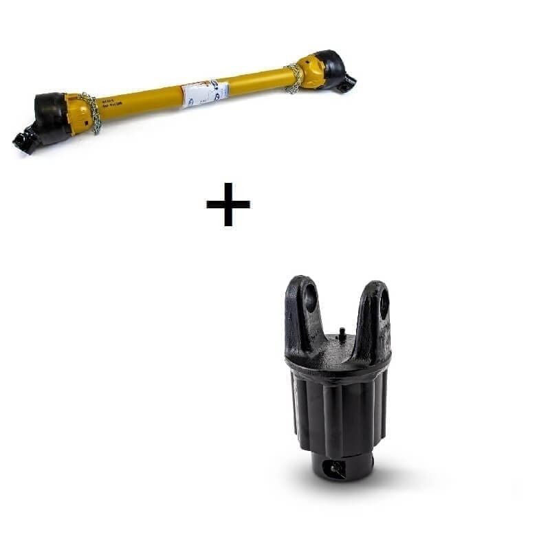 Kraftaxel 1200 mm | Kategori 4 | Med extrautrustning