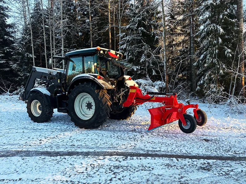 KTS Schaktblad för 3-punkt | 2,50 m | Enkelt gårdsblad