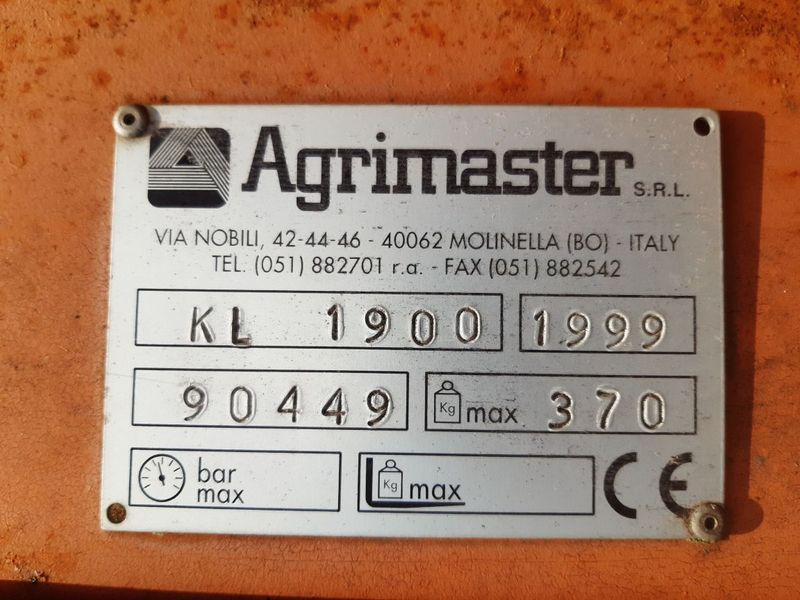 Agrimaster KL1900, årsmodell 1999