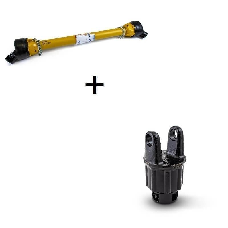 Kraftaxel 1200 mm | Kategori 4 | Med extrautrustning