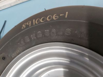 Komplett hjul 16x6.50-8 (8910008)