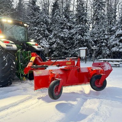 KTS Schaktblad ProLine för 3-punkt | 2,44 m | 2 st cylindrar