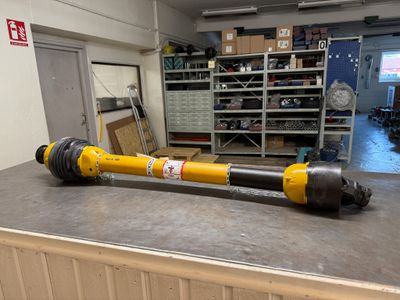 Kraftaxel 1200 mm | Kategori 6 vidvinkel en sida
