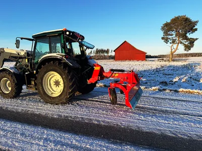 KTS Schaktblad för 3-punkt | 2,50 m | Enkelt gårdsblad