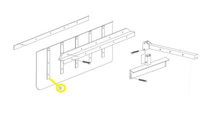 Plastskena till strängarduk