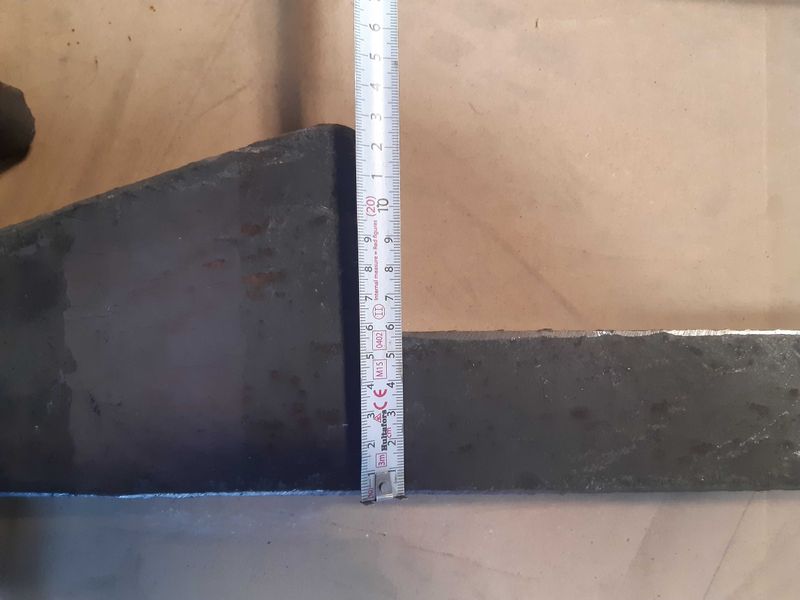 Svetsfäste Stora BM, helskuret (från pallgaffeltillverkning)