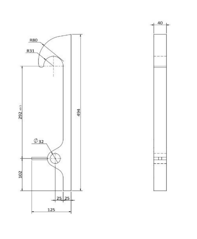 Svetsfäste Trima/SMS Helskuret