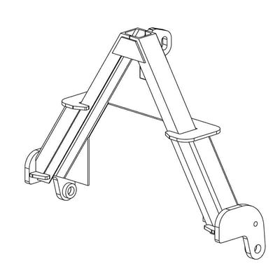 Adapter för schaktblad 3-punkt till triangelfäste