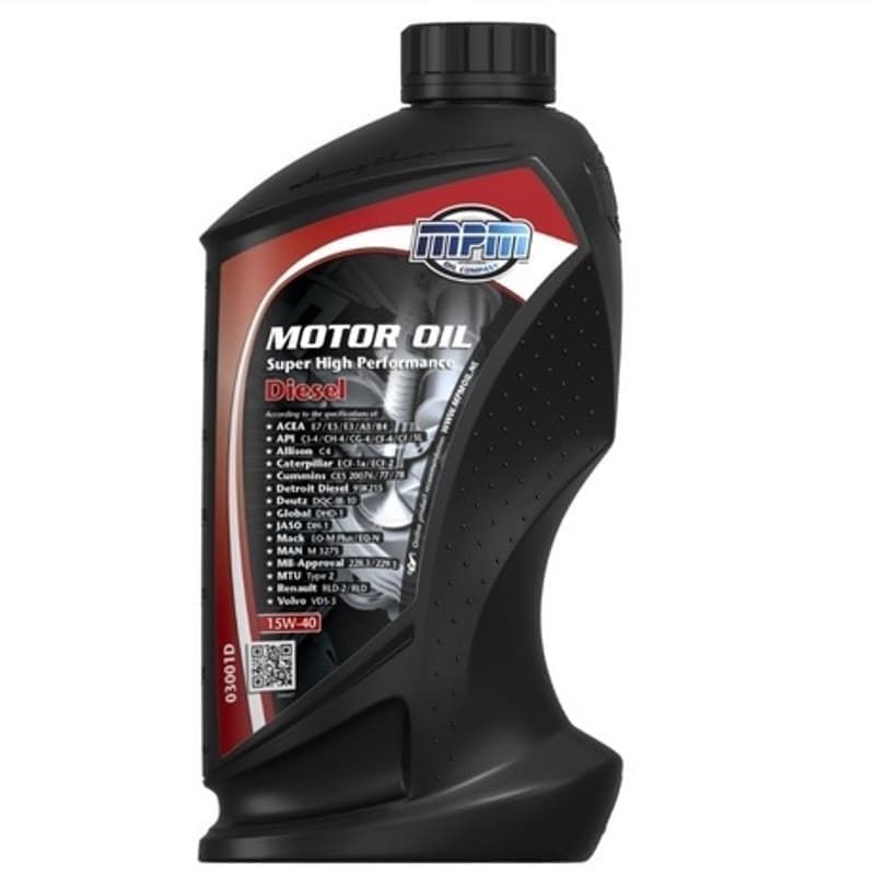 Motorolja | MPM 15W-40 Super HP Diesel | 1 liter