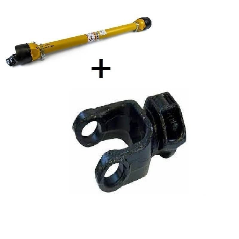 Kraftaxel 1600 mm | Kategori 5 | Med extrautrustning