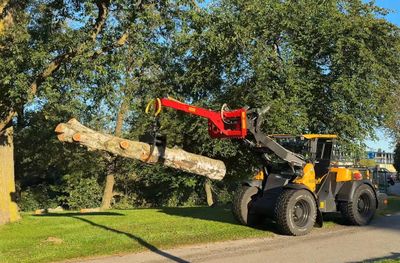 KTS Armgrip med hydraulisk sväng