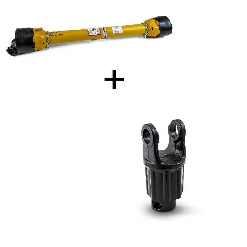 Kraftaxel 1200 mm | Kategori 5 | Med extrautrustning