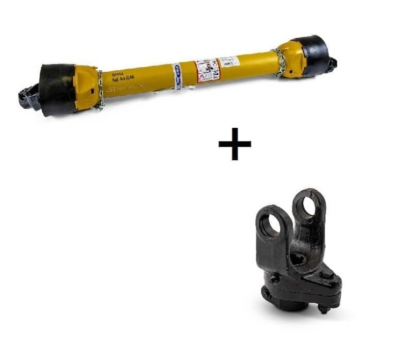 Kraftaxel 1200 mm | Kategori 6 | Med extrautrustning