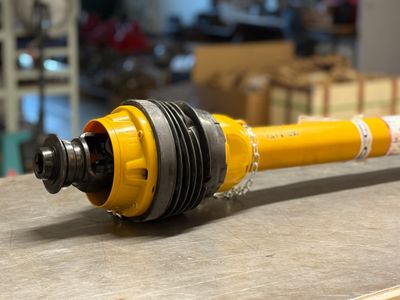 Kraftaxel 1200 mm | Kategori 6 vidvinkel en sida