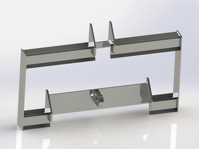 Schäffer svetsfäste, fyrkantsrör