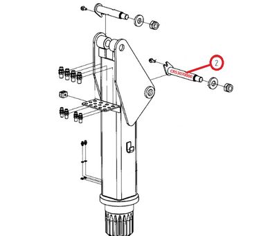 Sprint 40 mm till hydraulkran