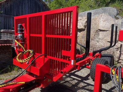 KTS Huggarvagn 13,0 ton dubbelram med tippflak