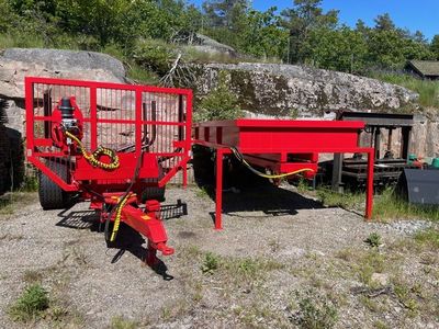 KTS Huggarvagn 13,0 ton dubbelram med tippflak