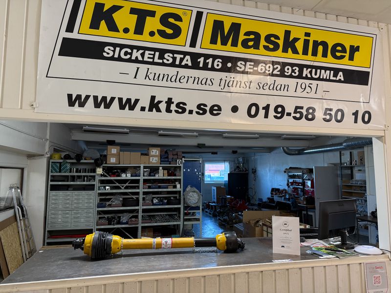 Kraftaxel 1200 mm | Kategori 6 vidvinkel en sida