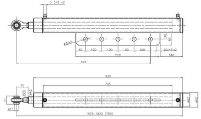 Hydraulcylinder | KTS Sandspridare