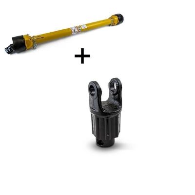 Kraftaxel 1600 mm | Kategori 5 | Med extrautrustning