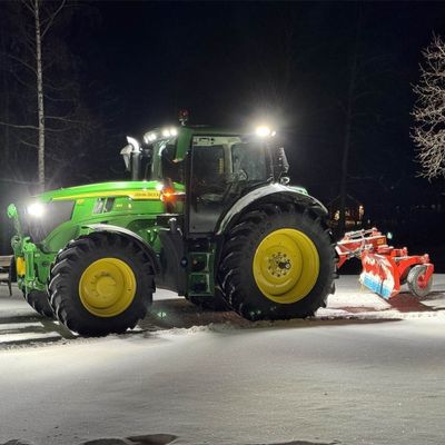 KTS Schaktblad ProLine för 3-punkt | 2,44 m | 2 st cylindrar