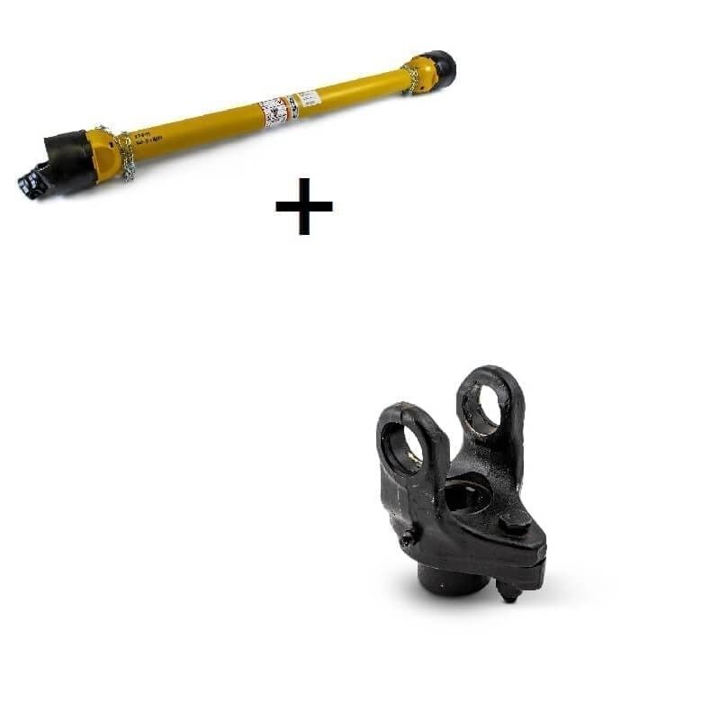 Kraftaxel 1600 mm | Kategori 5 | Med extrautrustning