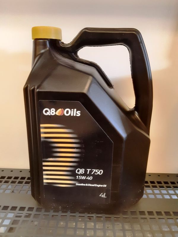 Motorolja | Q8 T750 15W-40 | 4 liter