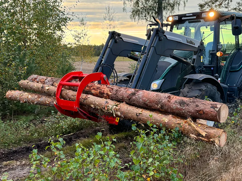 KTS Klo 640 | Timmergrip för frontlastare