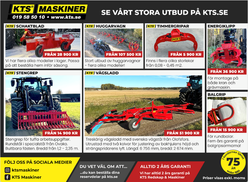 Vår aktuella ATL-annons ...