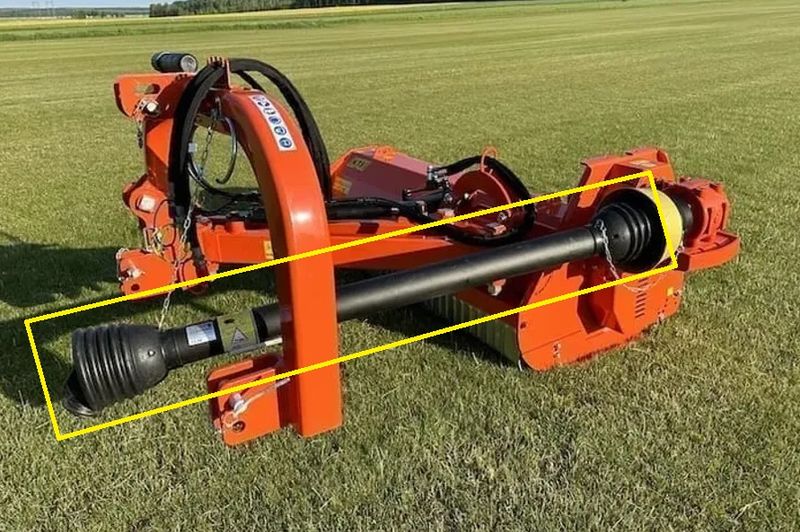 Kraftaxel till KTS Släntklippare 1,8 & 2,0 m