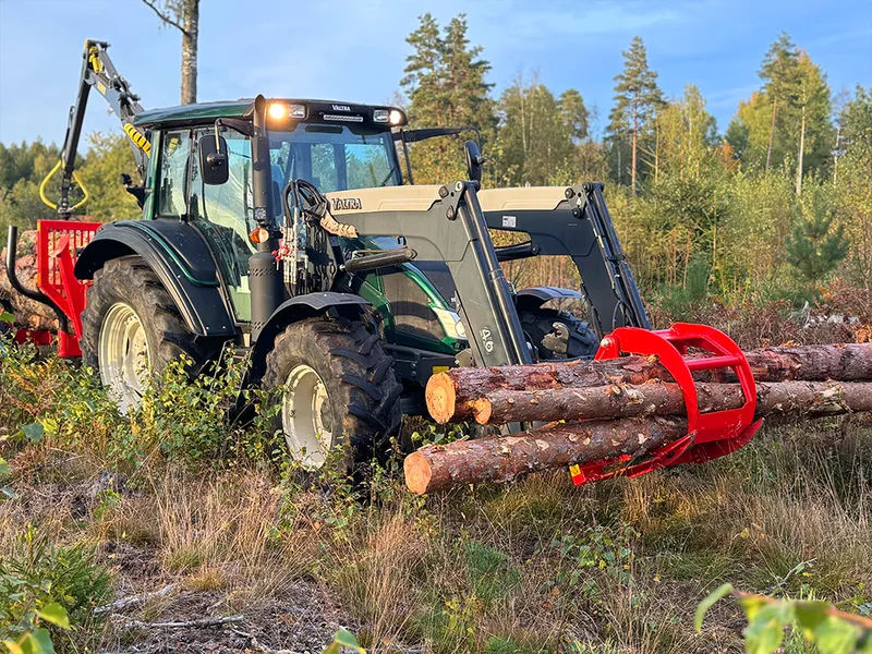 KTS Klo 640 | Timmergrip för frontlastare