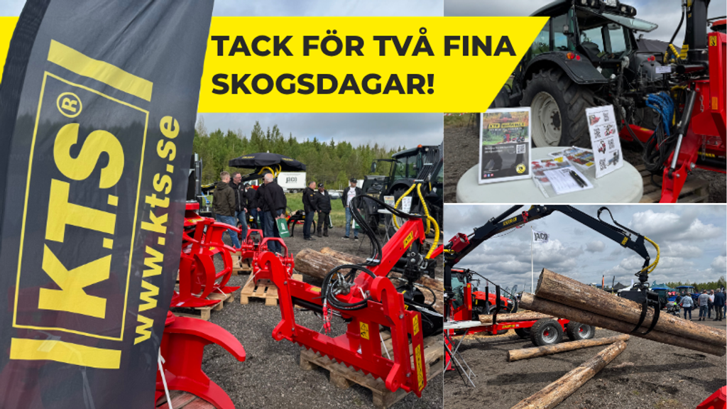 Skogsmaskindagarna 2026 - två inspirerande dagar