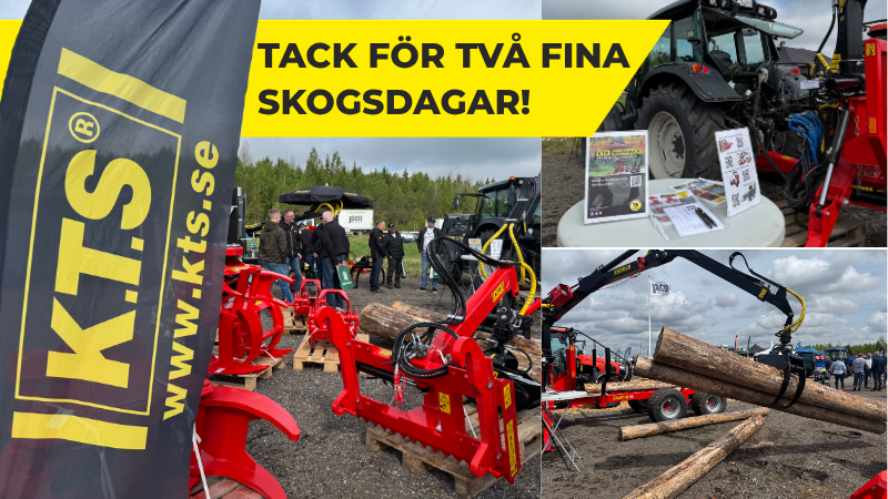 Skogsmaskindagarna 2026 - två inspirerande dagar