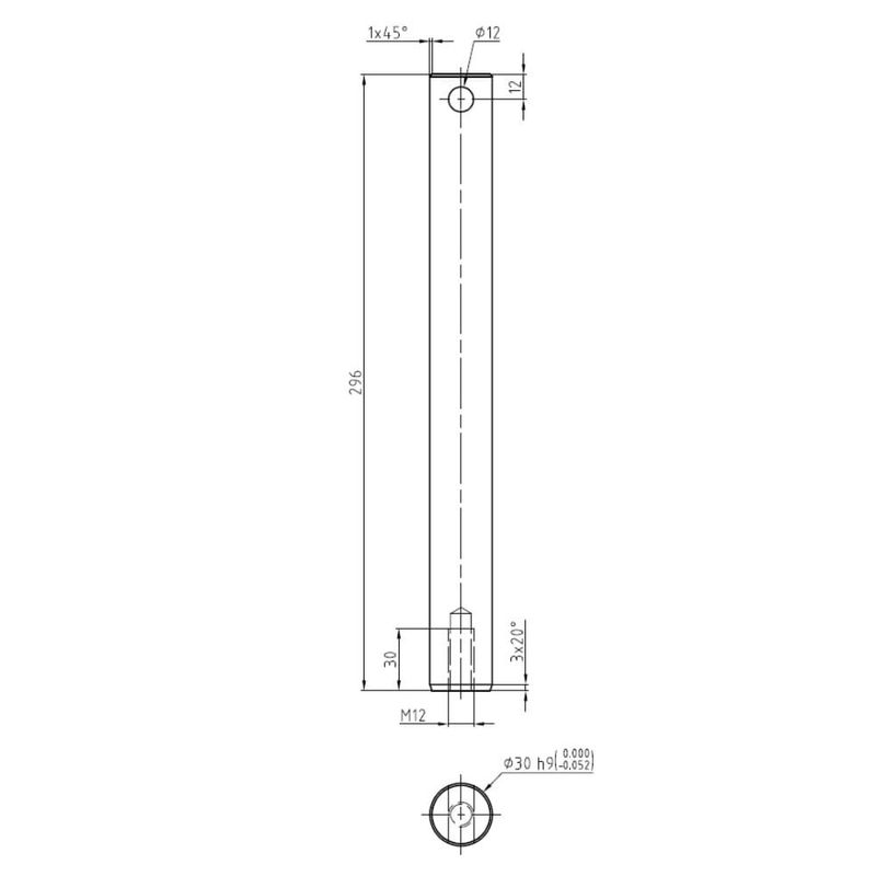 Axel Energiklipp 20 cm